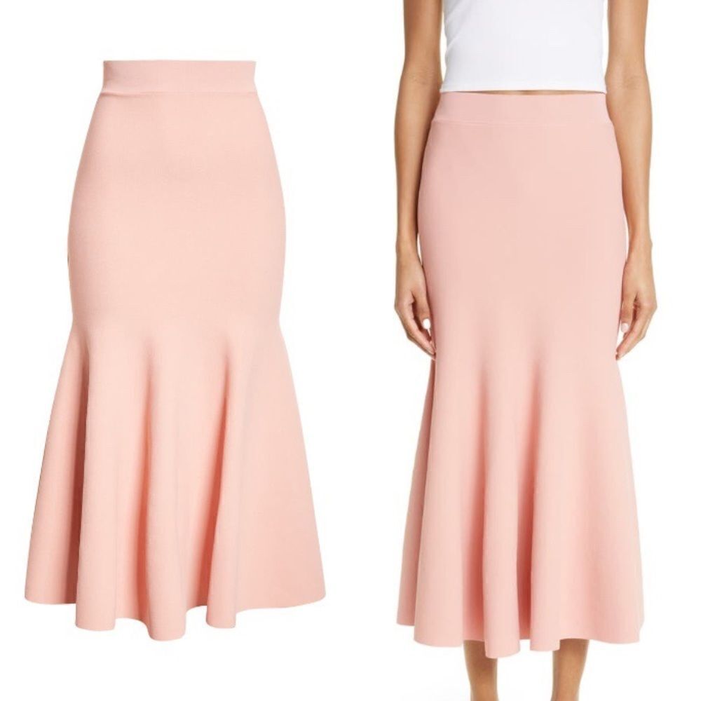 Stella McCartney Blush Midi Skirt